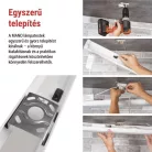 LED lineáris lámpatest MANO 60W, semleges fehér
