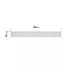 LED lineáris lámpatest ORTO 19W, semleges fehér