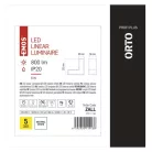 LED lineáris lámpatest ORTO LCON 8W, semleges fehér
