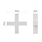 LED lineáris lámpatest ORTO XCON 15W, semleges fehér