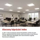 EMOS LED panel VEXXO Kapcsolódó beépíthető 33W 4000lm IP20 UGR term. fehér