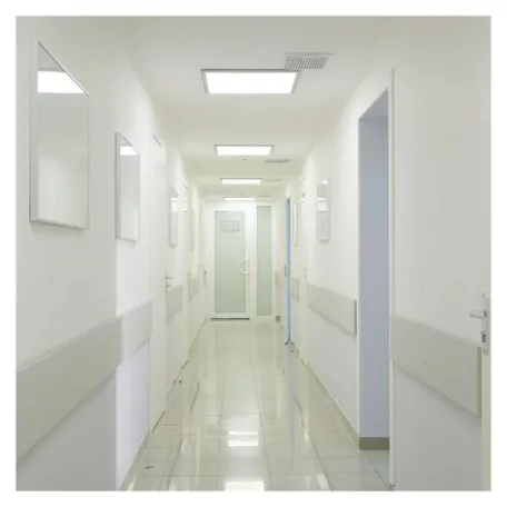 LED panel VEXXO 60 × 60 cm / 37 mm, 33 W, 4100 lm, falon kívüli, semleges fehér, IP20 UGR