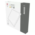 LED panel BAXXO 60 × 60 cm / 50 mm, 36 W, 4320 lm, falon kívüli, semleges fehér, IP20