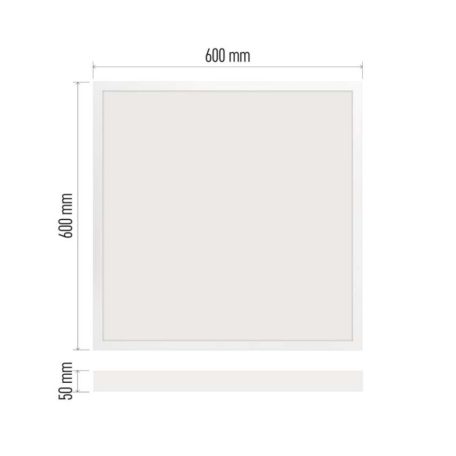 EMEMOS LED panel BAXXO beépíthetö 36W 4320lm IP20 természetes fehér