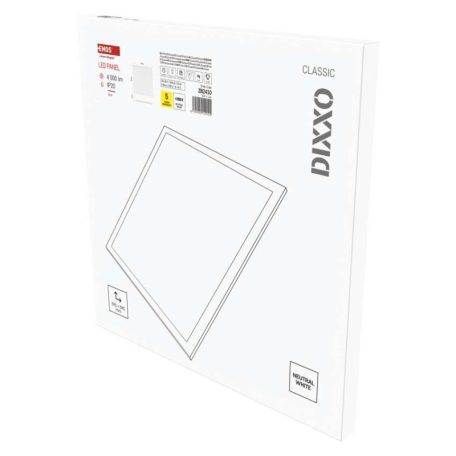 LED panel DIXXO beépíthető 36W 4000lm természetes fehér