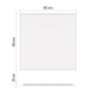 LED panel DIXXO beépíthető 36W 4000lm természetes fehér
