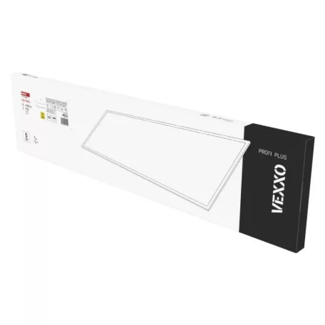 LED panel VEXXO 30 × 120 cm / 37 mm, 33 W, 4100 lm, falon kívüli, semleges fehér, IP20 UGR
