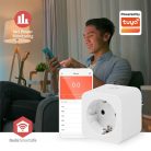 SmartLife Intelligens Csatlakozó | Zigbee 3.0 | IP21 | Teljesítmény mérő | 3680 W | Hybrid (CEE 7/7) | 0 - 55 °C | Android™ / IOS | Fehér | 1 db