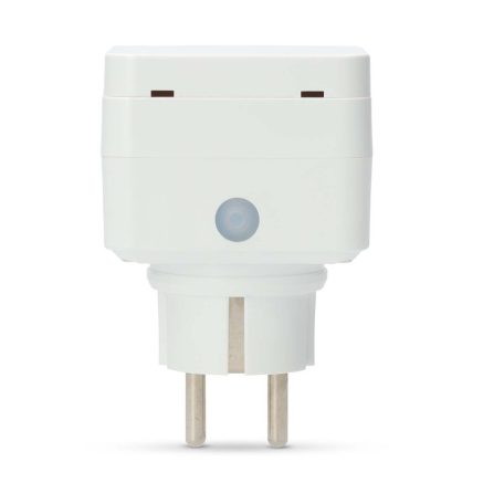 SmartLife Intelligens Csatlakozó | Zigbee 3.0 | IP44 | Teljesítmény mérő | 3680 W | Type F (CEE 7/7) | -25 - 55 °C | Android™ / IOS | Fehér | 1 db