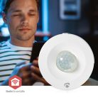 SmartLife Motion Sensor | Zigbee 3.0 | Elemes Áramellátás | IP20 | Érzékelő szöge: 120 ° | Érzékelő hatósugara: 5 m | Max. akku élettartam: 12 Hónap | Fehér