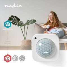   SmartLife Motion Sensor | Zigbee 3.0 | Elemes Áramellátás / USB-áramellátású | Érzékelő szöge: 100 ° | Érzékelő hatósugara: 7 m | Max. akku élettartam: 24 Hónap | Fehér