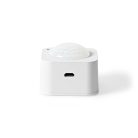SmartLife Motion Sensor | Zigbee 3.0 | Elemes Áramellátás / USB-áramellátású | Érzékelő szöge: 100 ° | Érzékelő hatósugara: 7 m | Max. akku élettartam: 24 Hónap | Fehér