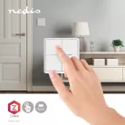SmartLife fali kapcsoló | Zigbee 3.0 | Fali Tartó | Android™ / IOS | Műanyag | Fehér