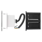 EMOS LED irányfény beépíthető AMAL, négyzet 2W IP65 természetes fehér