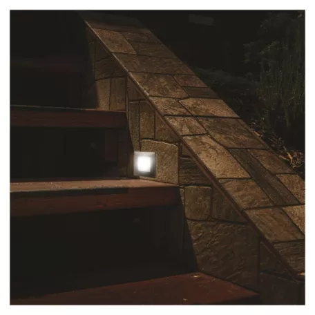 EMOS LED irányfény beépíthető AMAL, négyzet 2W IP65 természetes fehér