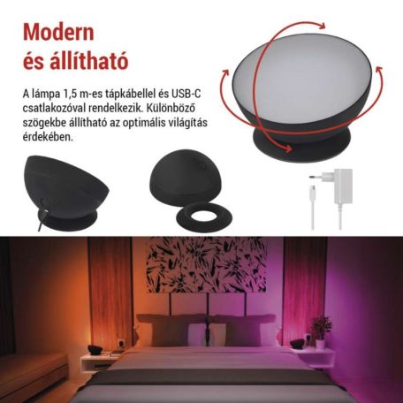 GoSmart LED hangulatlámpa, fehér, meleg fehér–hideg fehér/ RGB, WiFi
