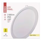 EMOS LED panel beépíthető 24W 2000lm IP20 meleg fehér