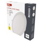 LED süllyesztett lámpatest NEXXO, kerek, fehér, 25W, természetes fehér