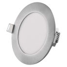 LED süllyesztett lámpatest NEXXO, kerek, ezüst, 7W, CCT
