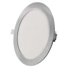 LED süllyesztett lámpatest NEXXO, kerek, ezüst, 18W, CCT