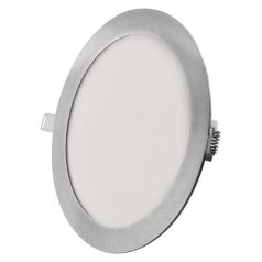 LED süllyesztett lámpatest NEXXO, kerek, ezüst, 18W, CCT