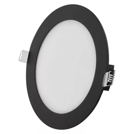 LED süllyesztett lámpatest NEXXO, kerek, fekete, 12W, CCT