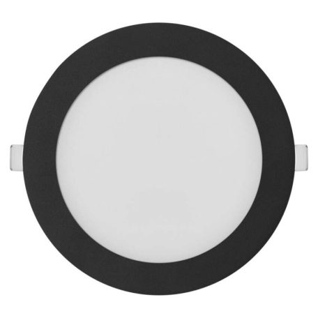 LED süllyesztett lámpatest NEXXO, kerek, fekete, 12W, CCT