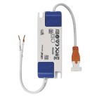 LED süllyesztett lámpatest NEXXO, kerek, fekete, 12W, CCT