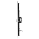 LED süllyesztett lámpatest NEXXO, kerek, fekete, 18W, CCT