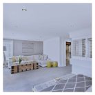 LED süllyesztett lámpatest NEXXO, kerek, fekete, 18W, CCT