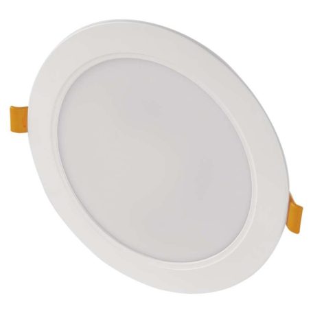LED süllyesztett lámpatest RUBIC, kerek, fehér, 18W, természetes fehér