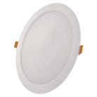 LED süllyesztett lámpatest RUBIC, kerek, fehér, 24W, természetes fehér