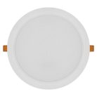 LED süllyesztett lámpatest RUBIC, kerek, fehér, 24W, természetes fehér