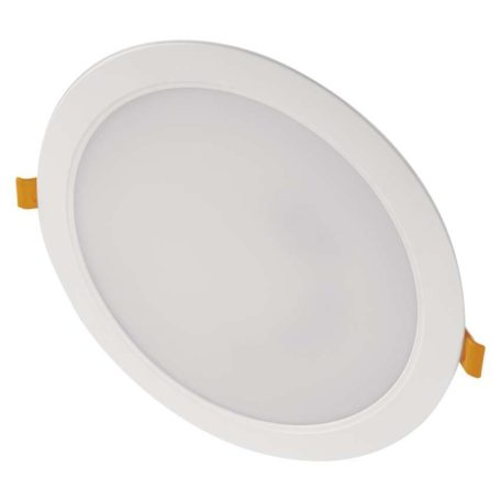 LED süllyesztett lámpatest RUBIC, kerek, fehér, 24W, természetes fehér