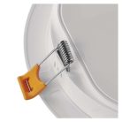 LED süllyesztett lámpatest RUBIC, kerek, fehér, 24W, természetes fehér