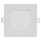 LED süllyesztett lámpatest NEXXO, négyzet, fehér, 7W, meleg fehér