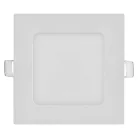 LED süllyesztett lámpatest NEXXO, négyzet, fehér, 7W, természetes fehér