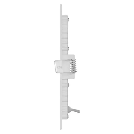 LED süllyesztett lámpatest NEXXO, négyzet, fehér, 12W, meleg fehér