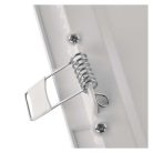 LED süllyesztett lámpatest NEXXO, négyzet, fehér, 12W, meleg fehér