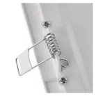 LED süllyesztett lámpatest NEXXO, négyzet, fehér, 12W, meleg fehér