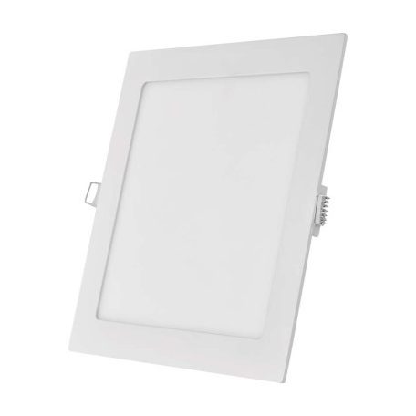 LED süllyesztett lámpatest NEXXO, négyzet, fehér, 18W, meleg fehér