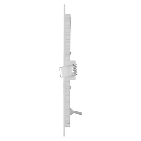 LED süllyesztett lámpatest NEXXO, négyzet, fehér, 18W, meleg fehér