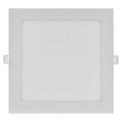 LED süllyesztett lámpatest NEXXO, négyzet, fehér, 18W, meleg fehér