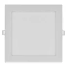 LED süllyesztett lámpatest NEXXO, négyzet, fehér, 18W, meleg fehér