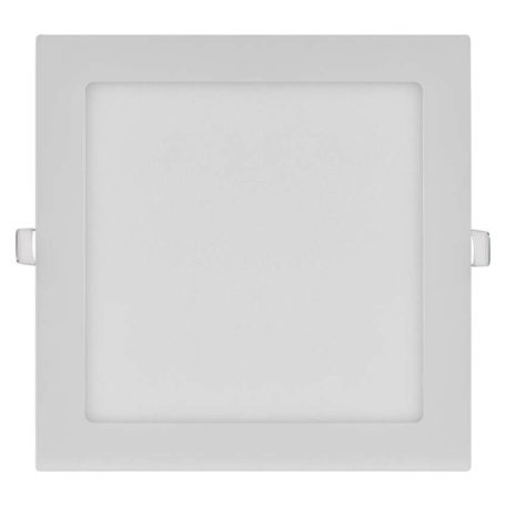 LED süllyesztett lámpatest NEXXO, négyzet, fehér, 18W, meleg fehér