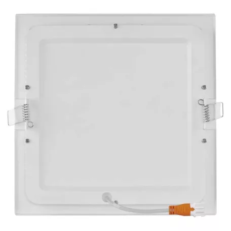 LED süllyesztett lámpatest NEXXO, négyzet, fehér, 18W, meleg fehér