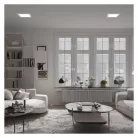 LED süllyesztett lámpatest NEXXO, négyzet, fehér, 18W, természetes fehér