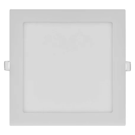 LED süllyesztett lámpatest NEXXO, négyzet, fehér, 18W, természetes fehér