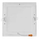 LED süllyesztett lámpatest NEXXO, négyzet, fehér, 18W, természetes fehér
