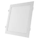 LED süllyesztett lámpatest NEXXO, négyzet, fehér, 24W, meleg fehér